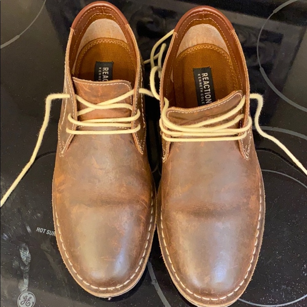 Men’s leather dress shoes. Worn once. Size 8